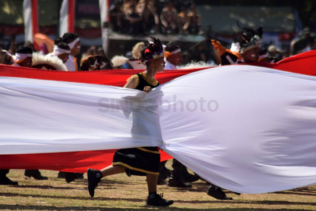Perayaan HUT Ke-74 TNI...