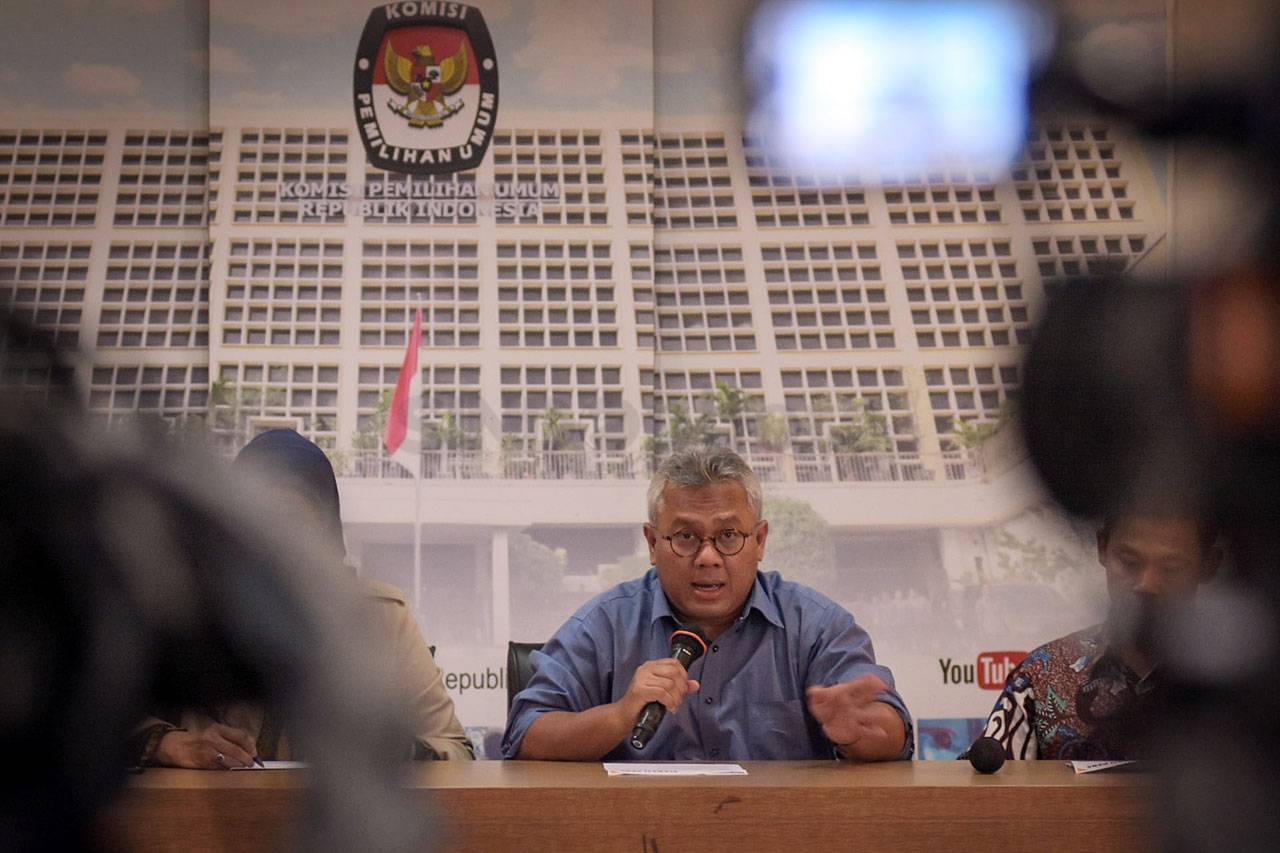 KPU Berikan Keterangan...