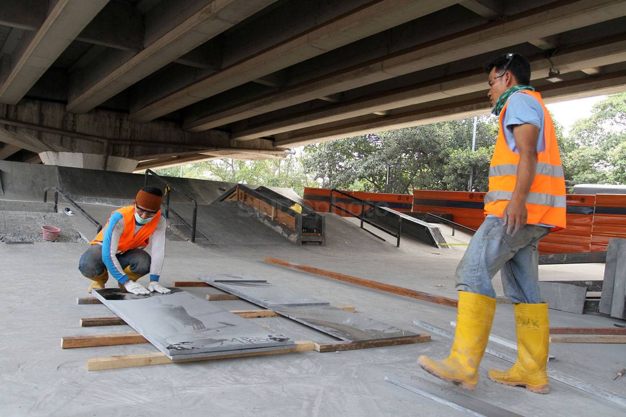 Pembangunan Skatepark...