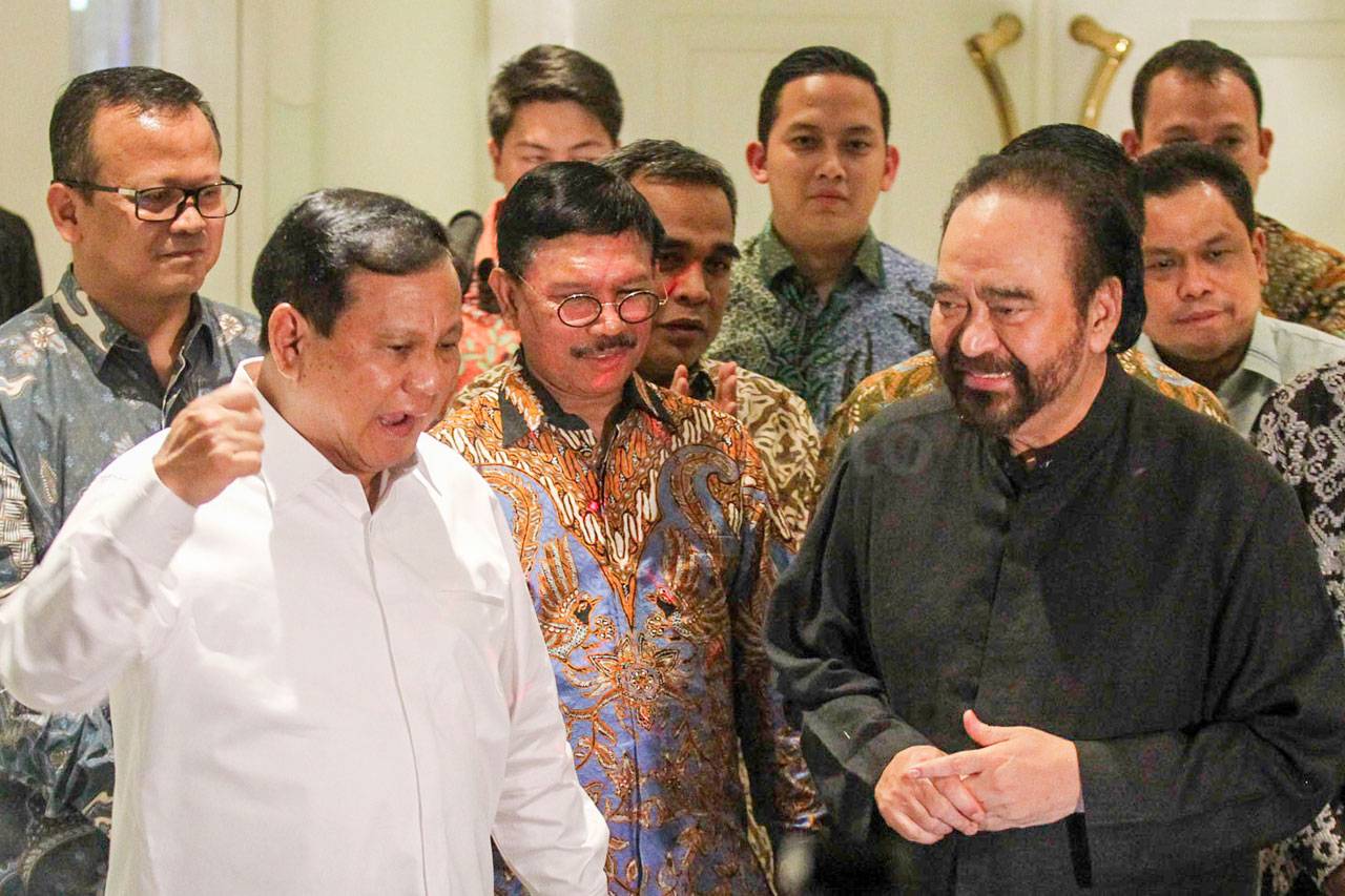 Prabowo Subiato Bertemu...