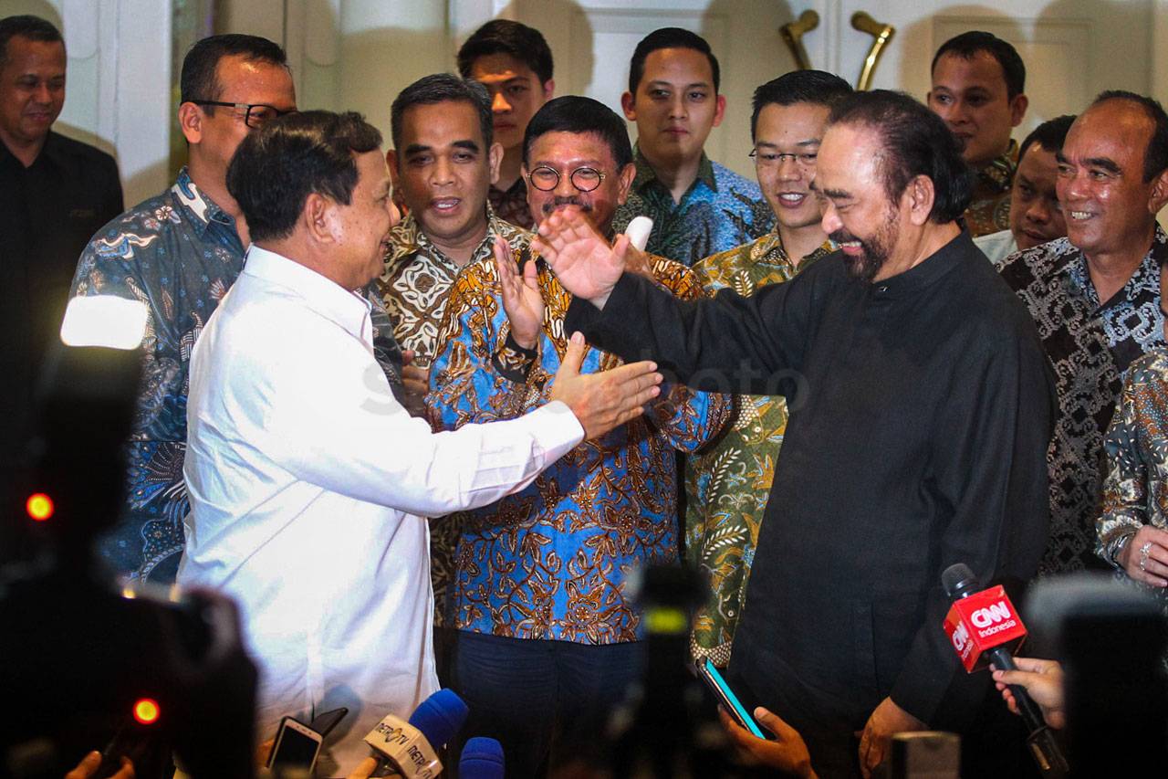 Prabowo Subiato Bertemu...