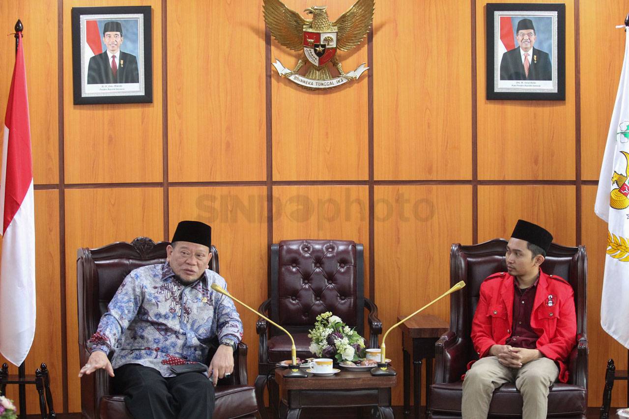 Ketua DPD Terima Kunjungan...