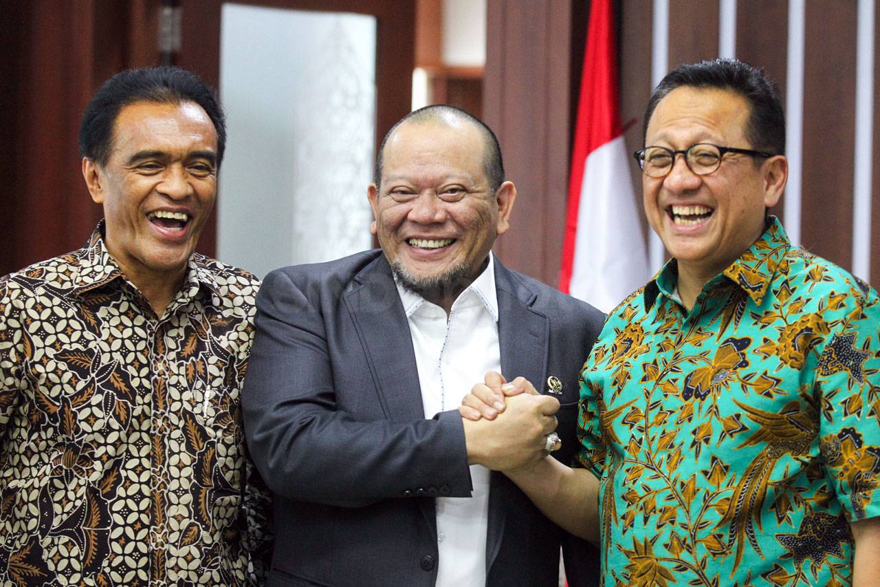 Ketua DPD Terima Kunjungan...