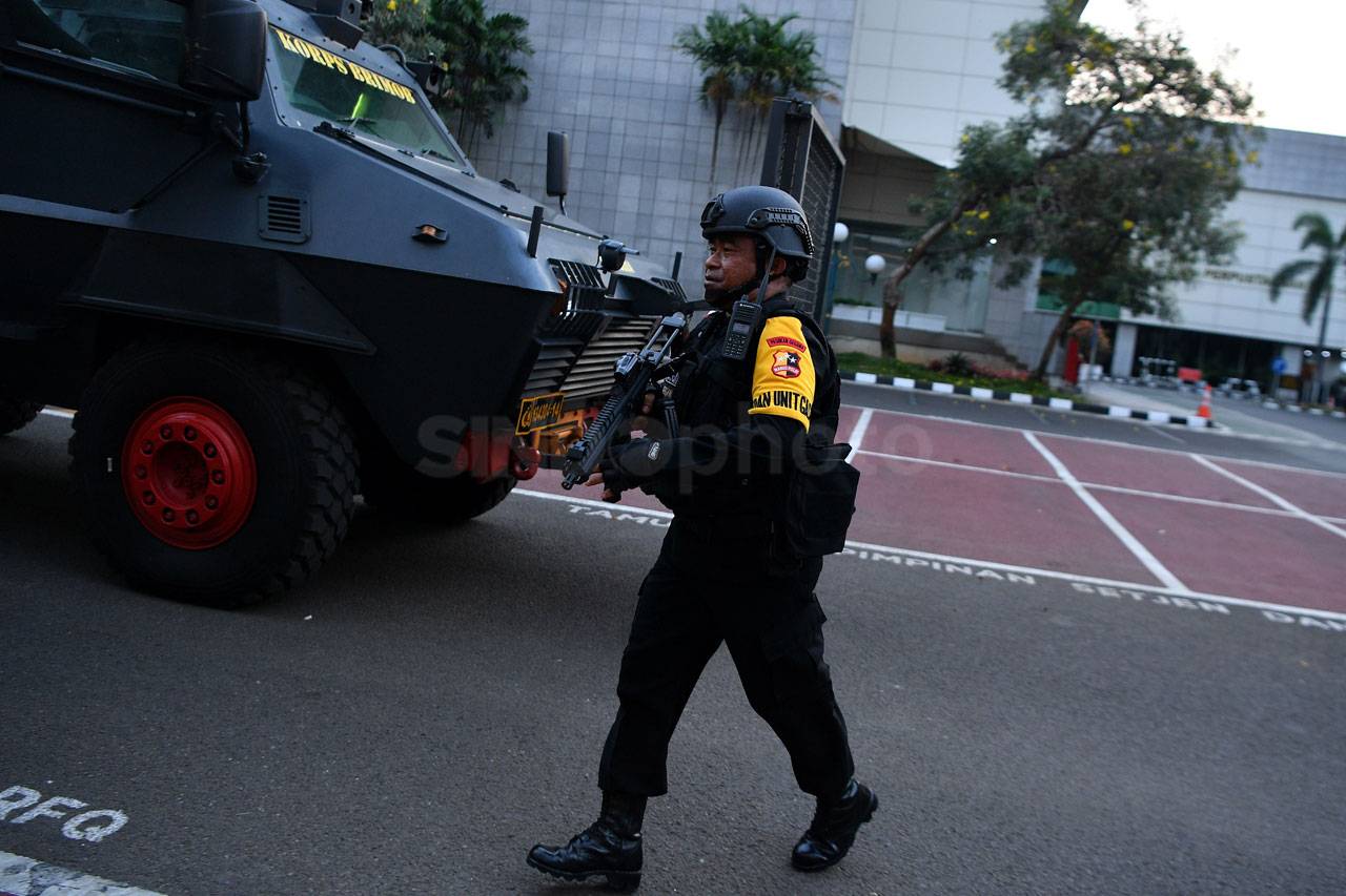 Polisi Gelar Simulasi...