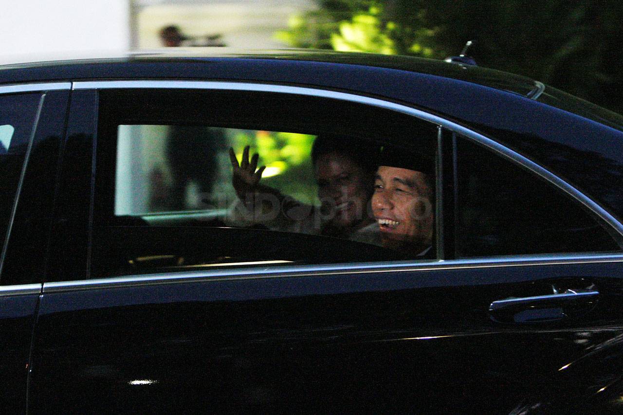 Tiba di Istana, Jokowi...