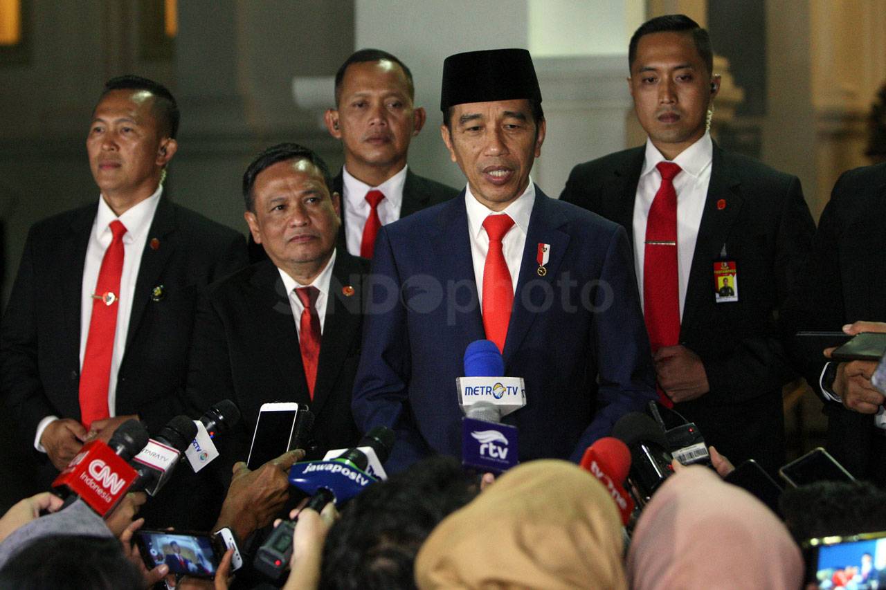Tiba di Istana, Jokowi...