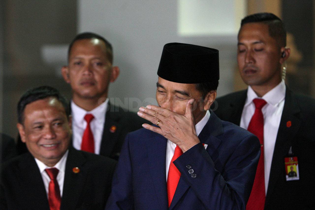 Tiba di Istana, Jokowi...