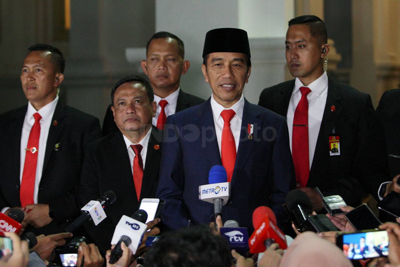 Tiba di Istana, Jokowi...