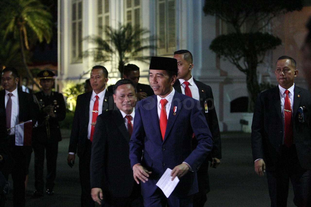 Tiba di Istana, Jokowi...