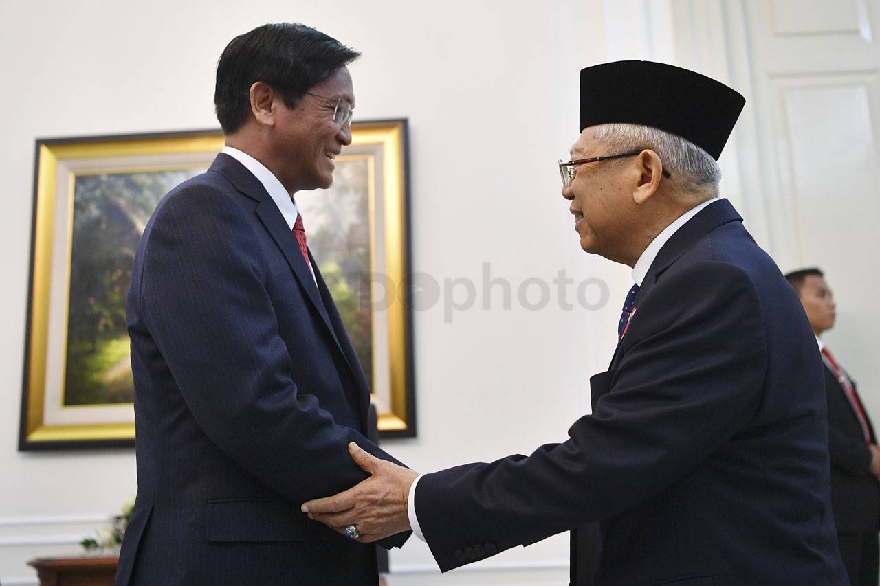 Wapres Maruf Amin Terima...