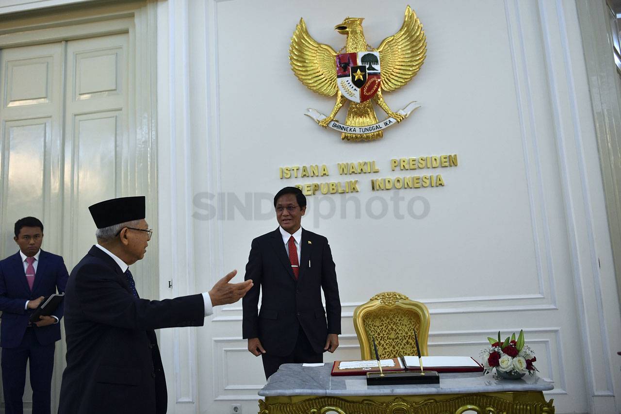 Wapres Maruf Amin Terima...