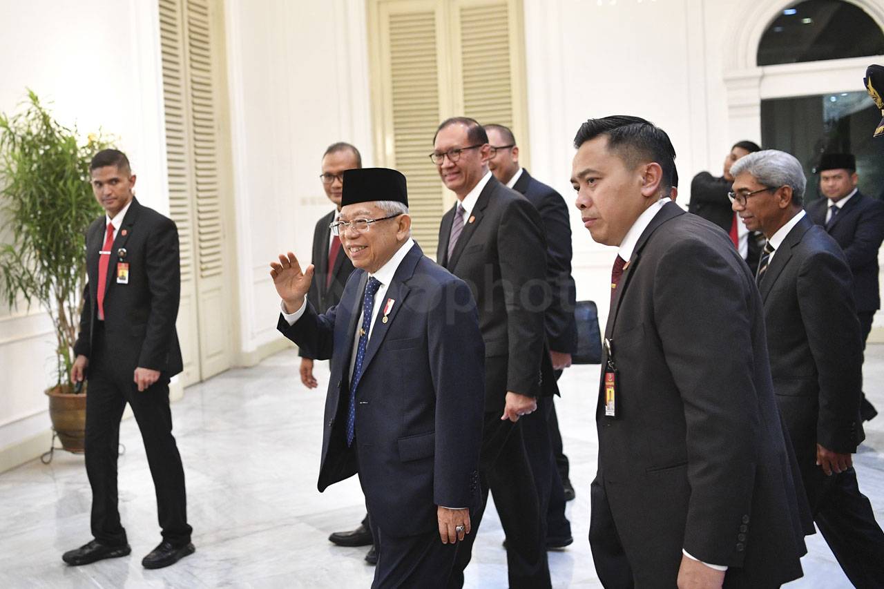 Wapres Maruf Amin Terima...