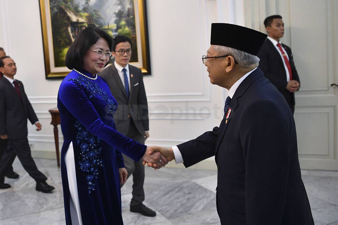 Wapres Maruf Amin Terima...