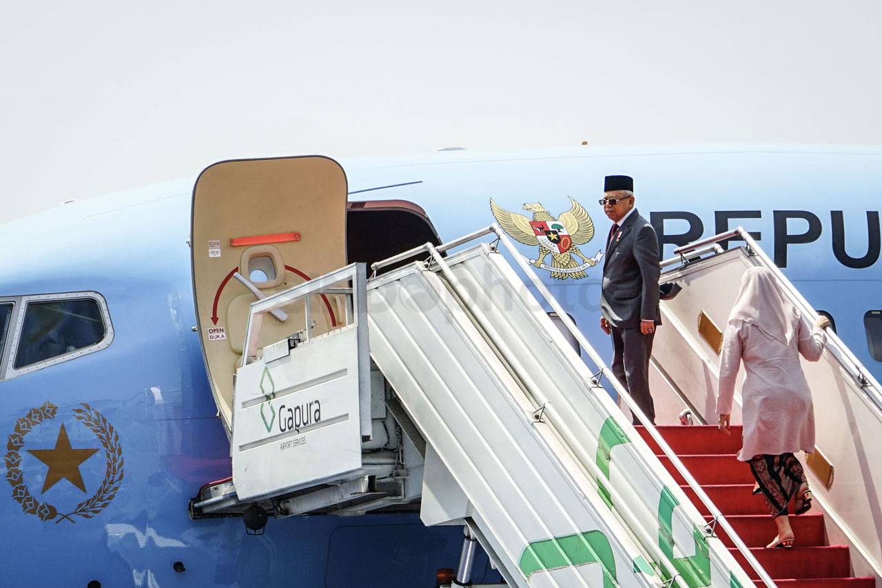 Wapres Maruf Amin Bertolak...