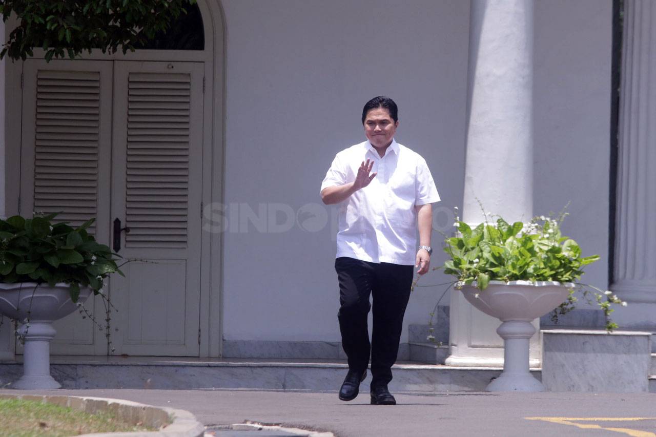 Pengusaha Erick Thohir...