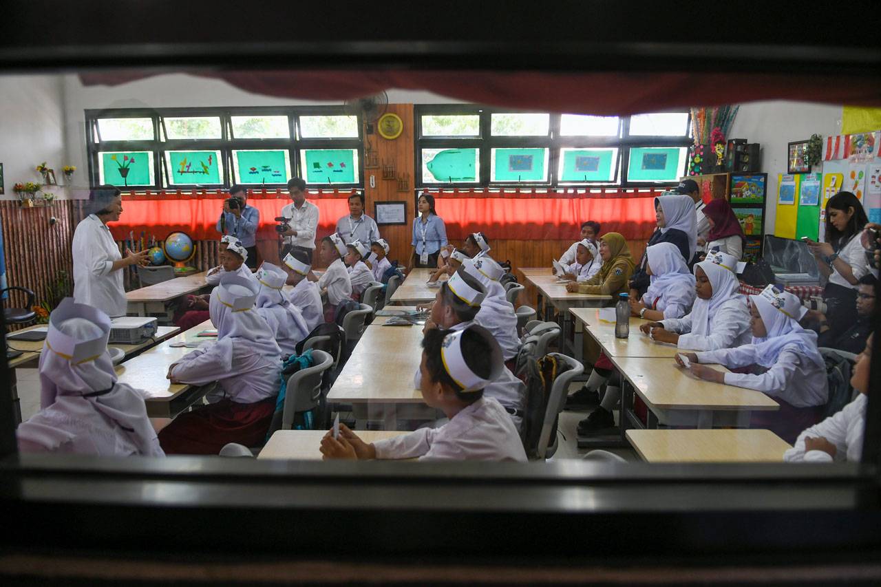 Menkeu Sri Mulyani Mengajar...