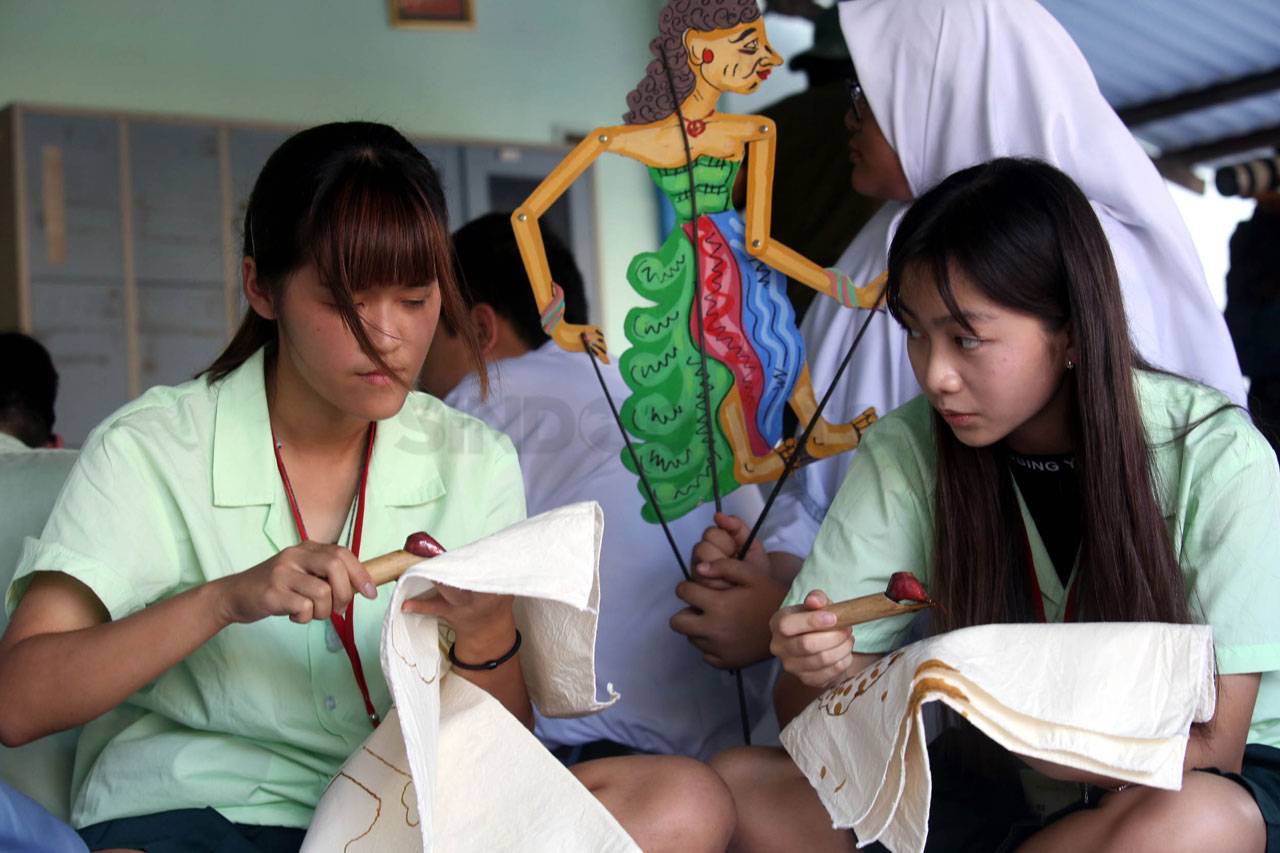 Pelajar Taiwan Belajar...
