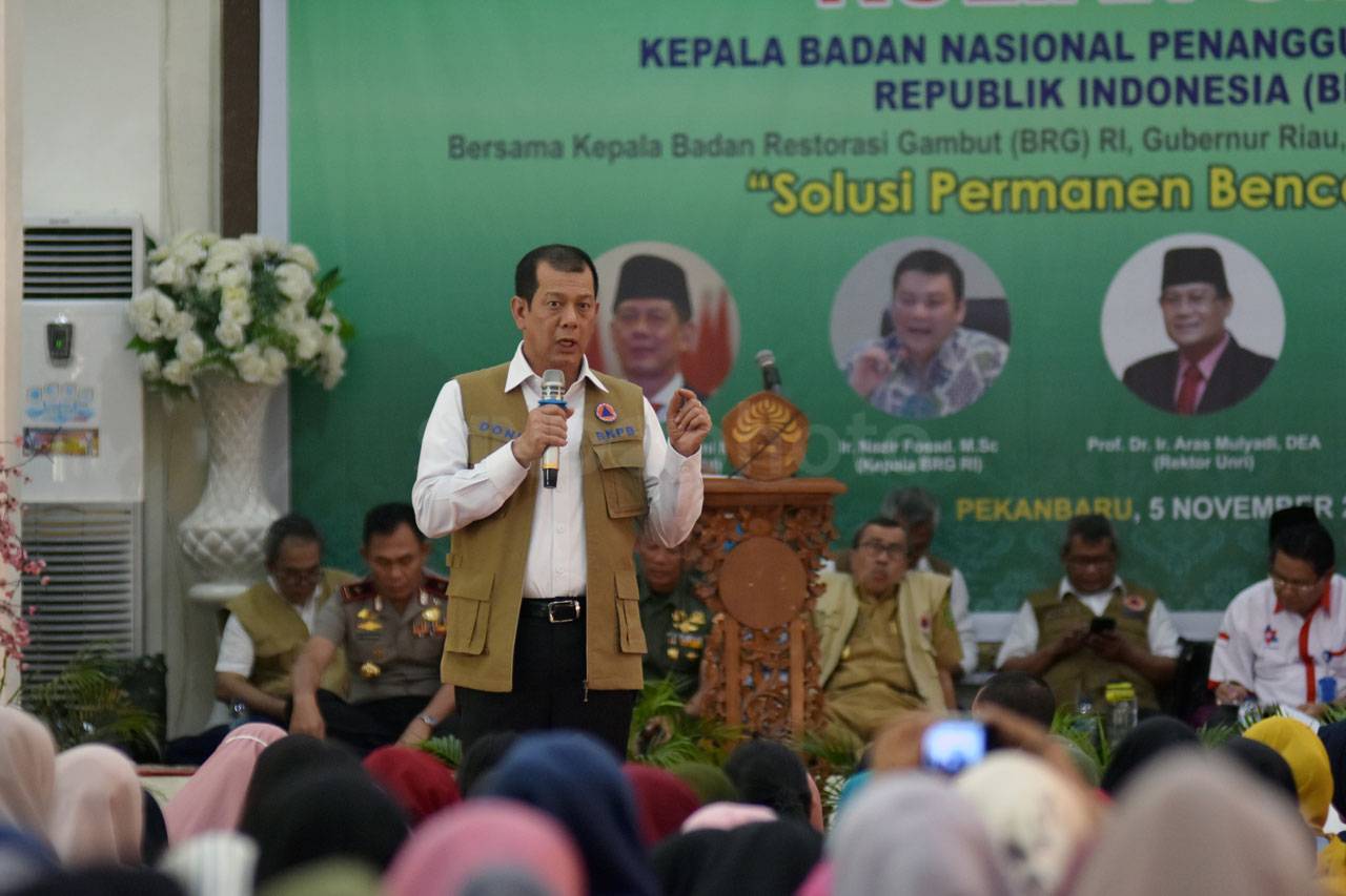 Kepala BNPB Beri Kuliah...