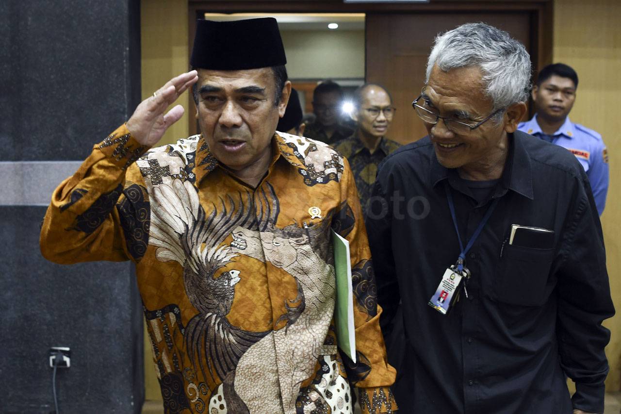 Menag Fachrul Razi Raker...
