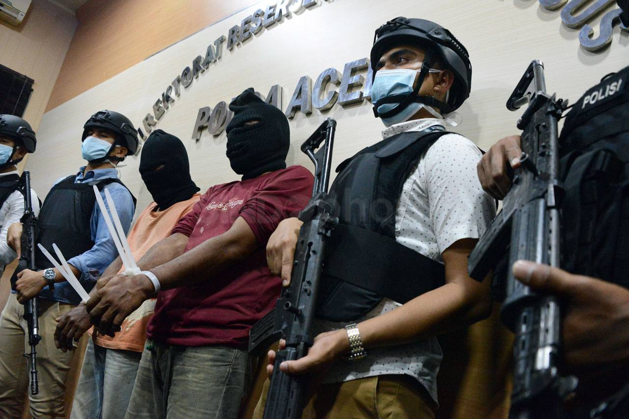 Polda Aceh Tangkap Kelompok...