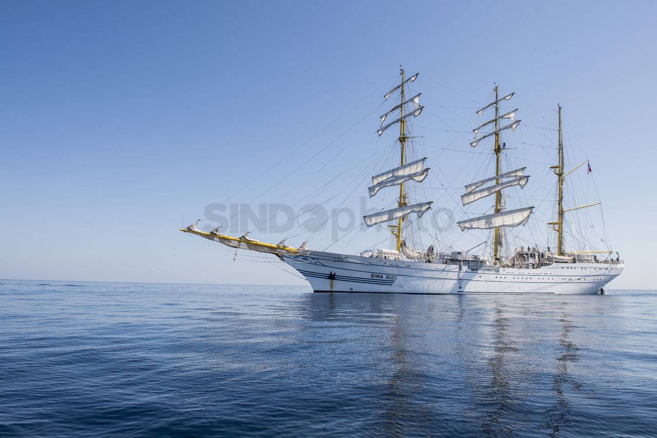 Peran Layar KRI Bima...