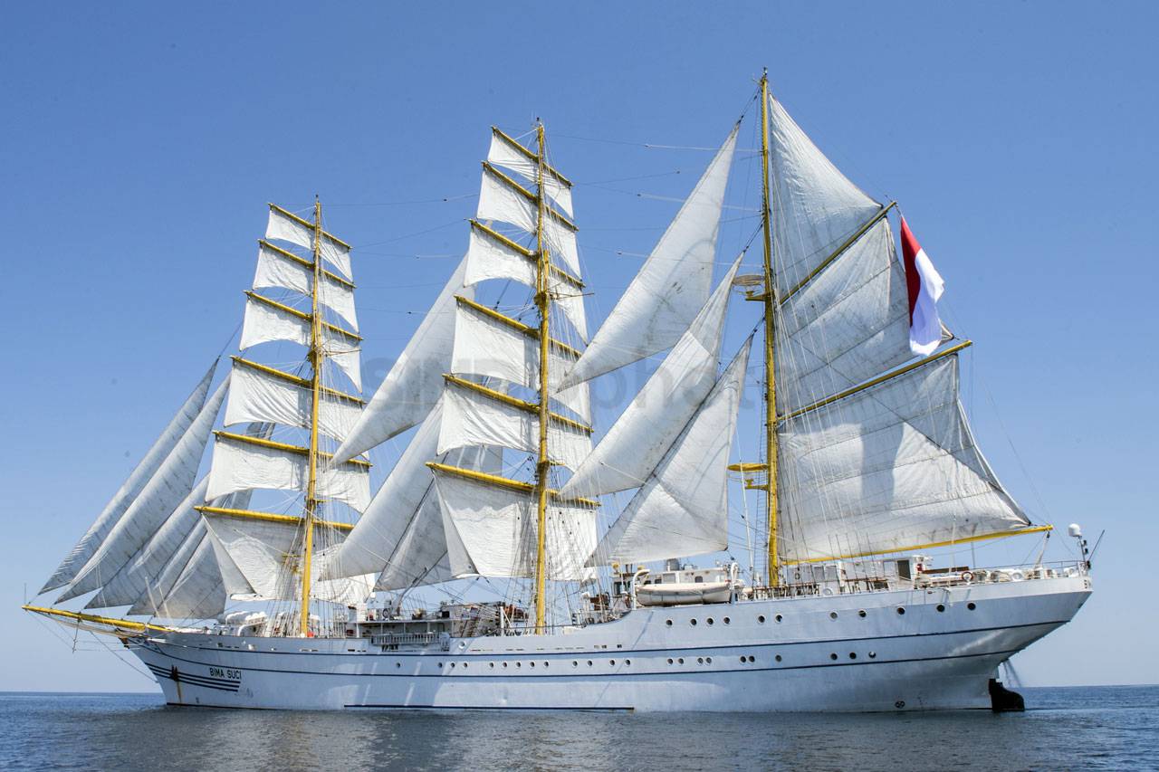 Peran Layar KRI Bima...