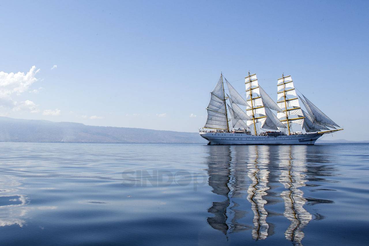 Peran Layar KRI Bima...