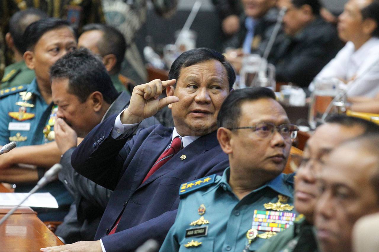 Menhan Prabowo Raker...