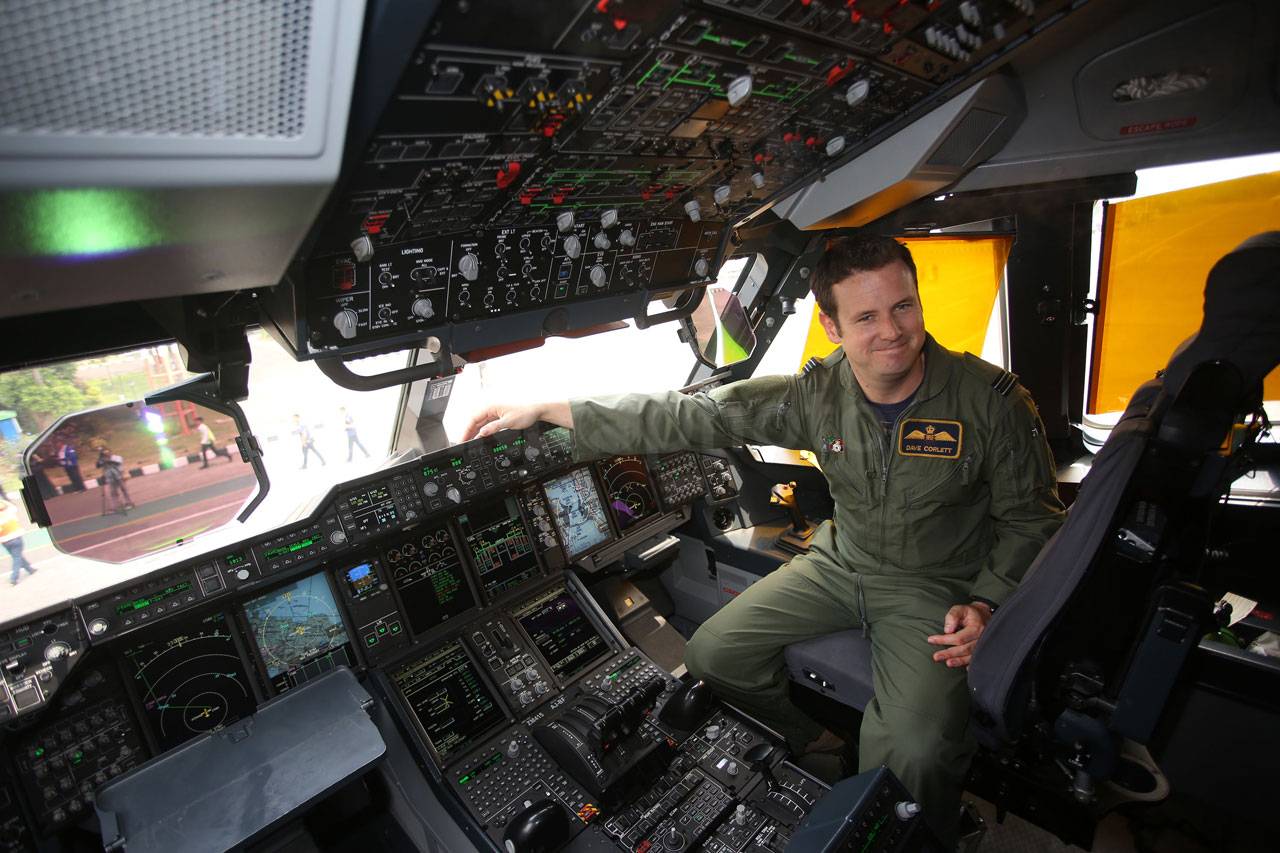 Pesawat Airbus A400M...