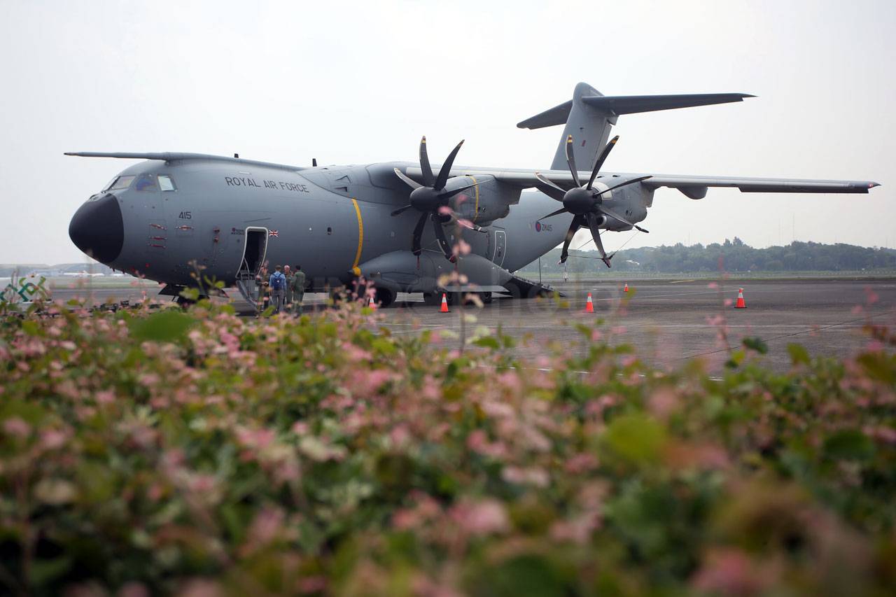 Pesawat Airbus A400M...