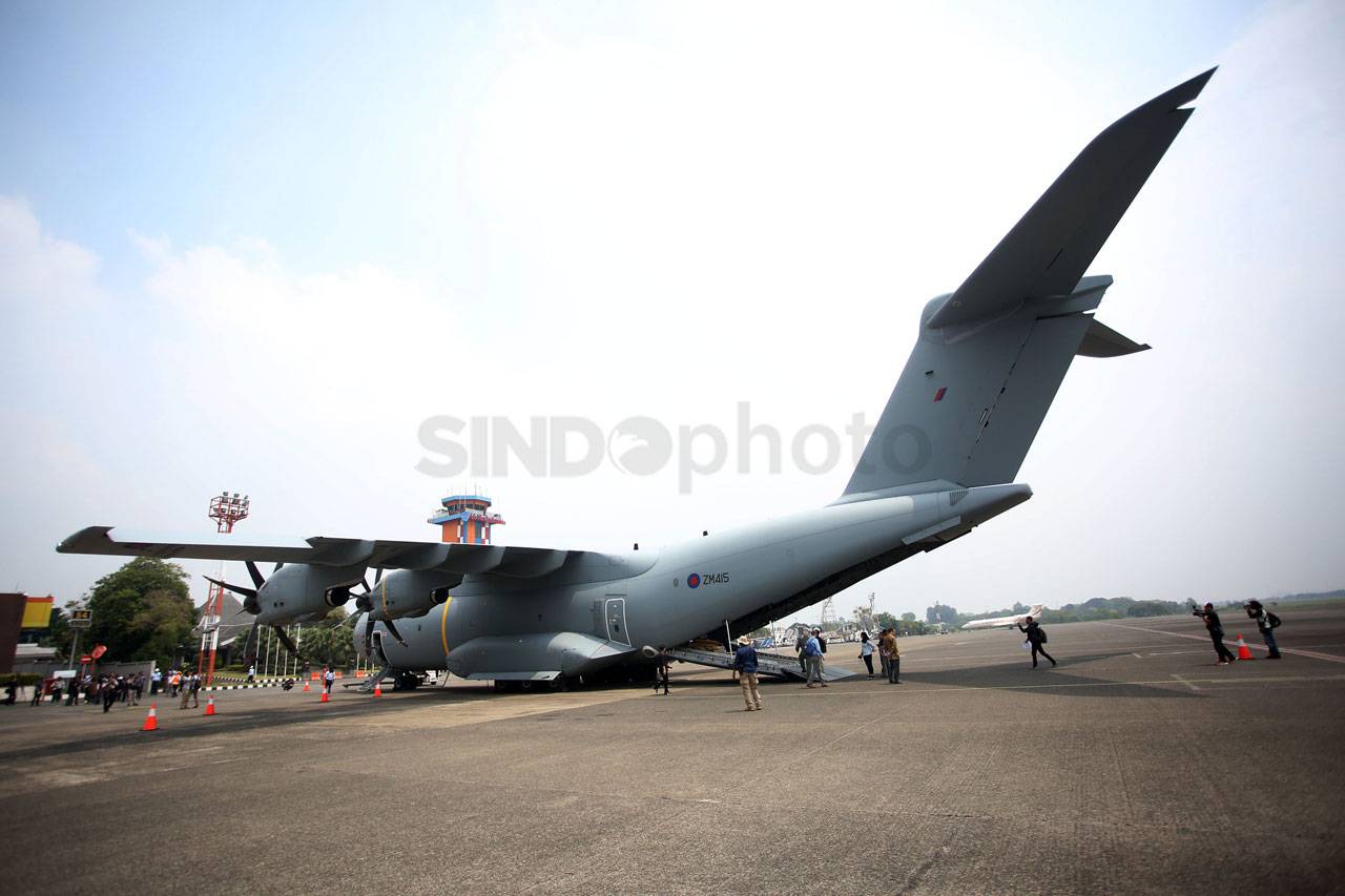 Pesawat Airbus A400M...
