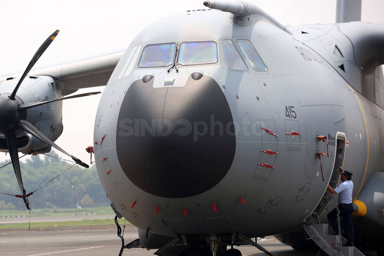 Pesawat Airbus A400M...
