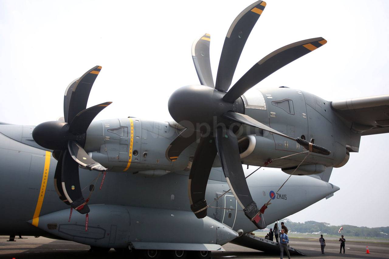 Pesawat Airbus A400M...
