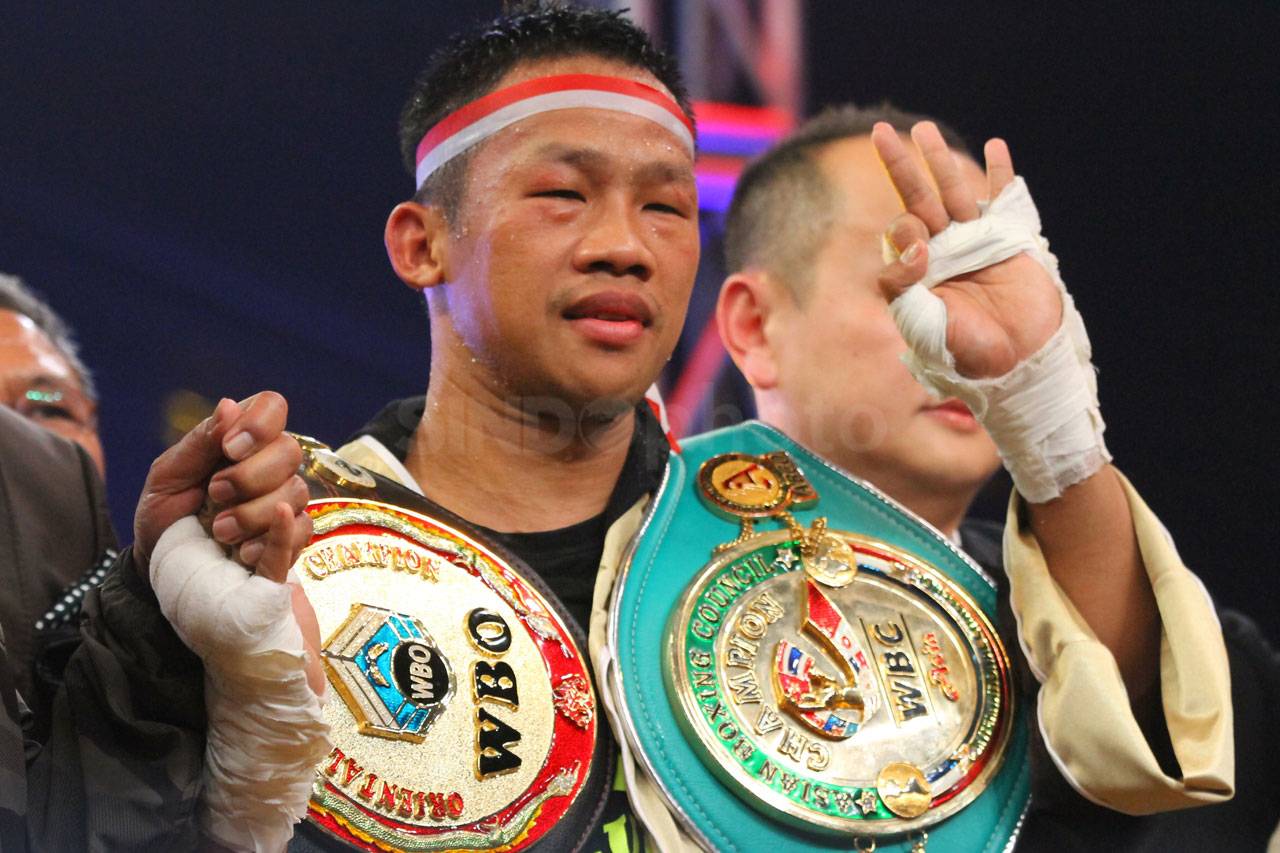 Daud Yordan Menang TKO...