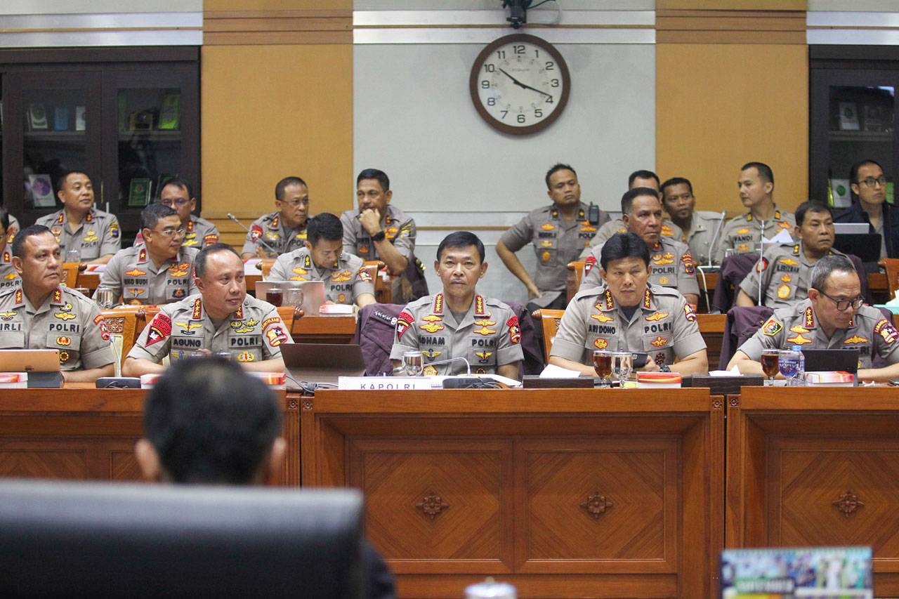 Kapolri Raker dengan...