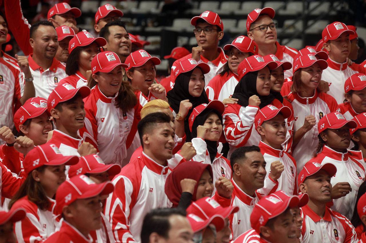 Pengukuhan Tim Indonesia...