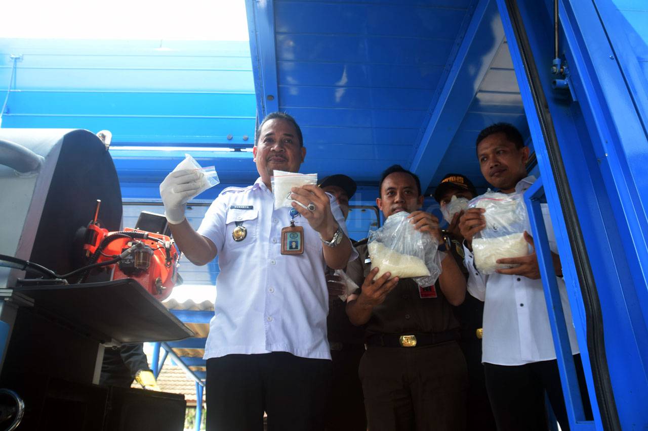 BNNP Jateng Musnahkan...