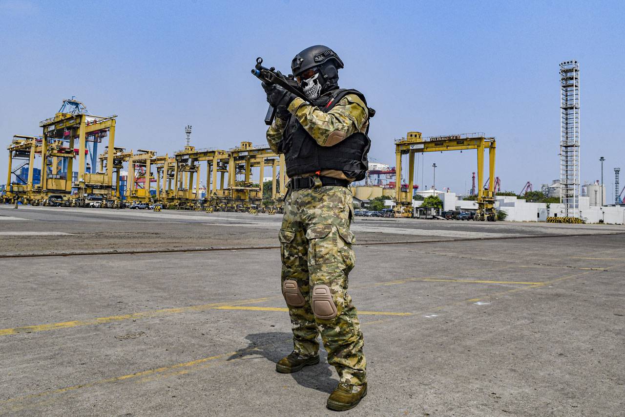 Latihan Operasi Dukungan...