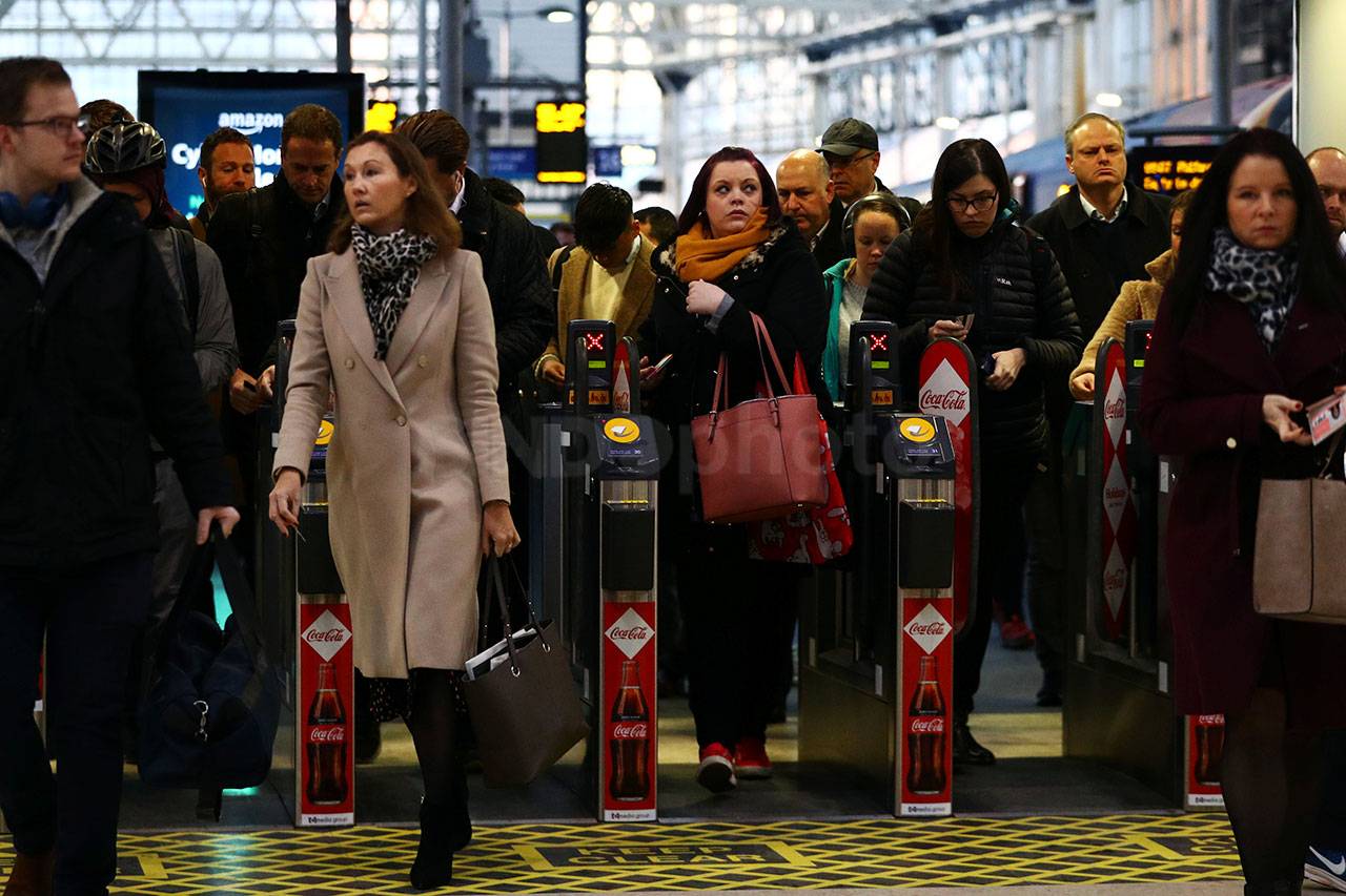 Pekerja Kereta London...