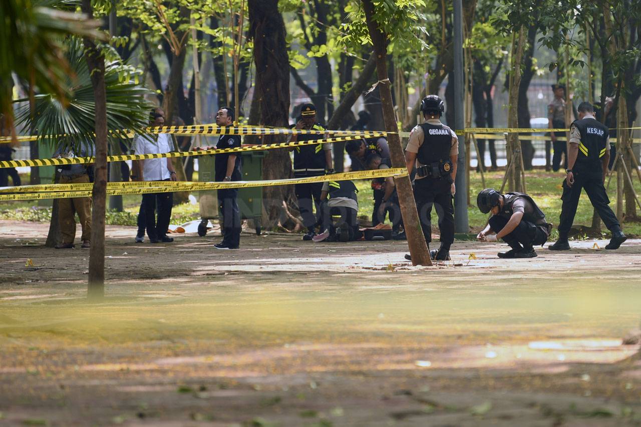 Polisi Lakukan Olah...