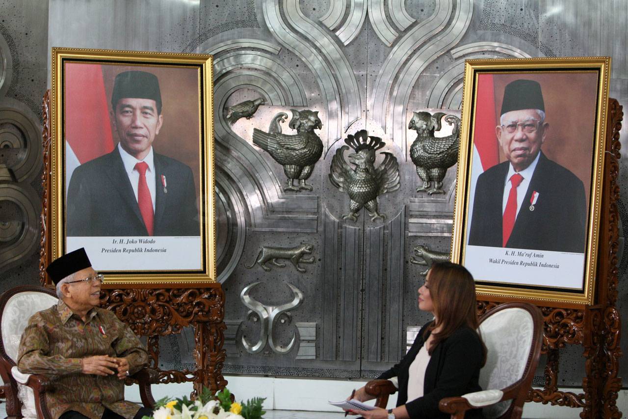 Wapres Maruf Amin Terima...