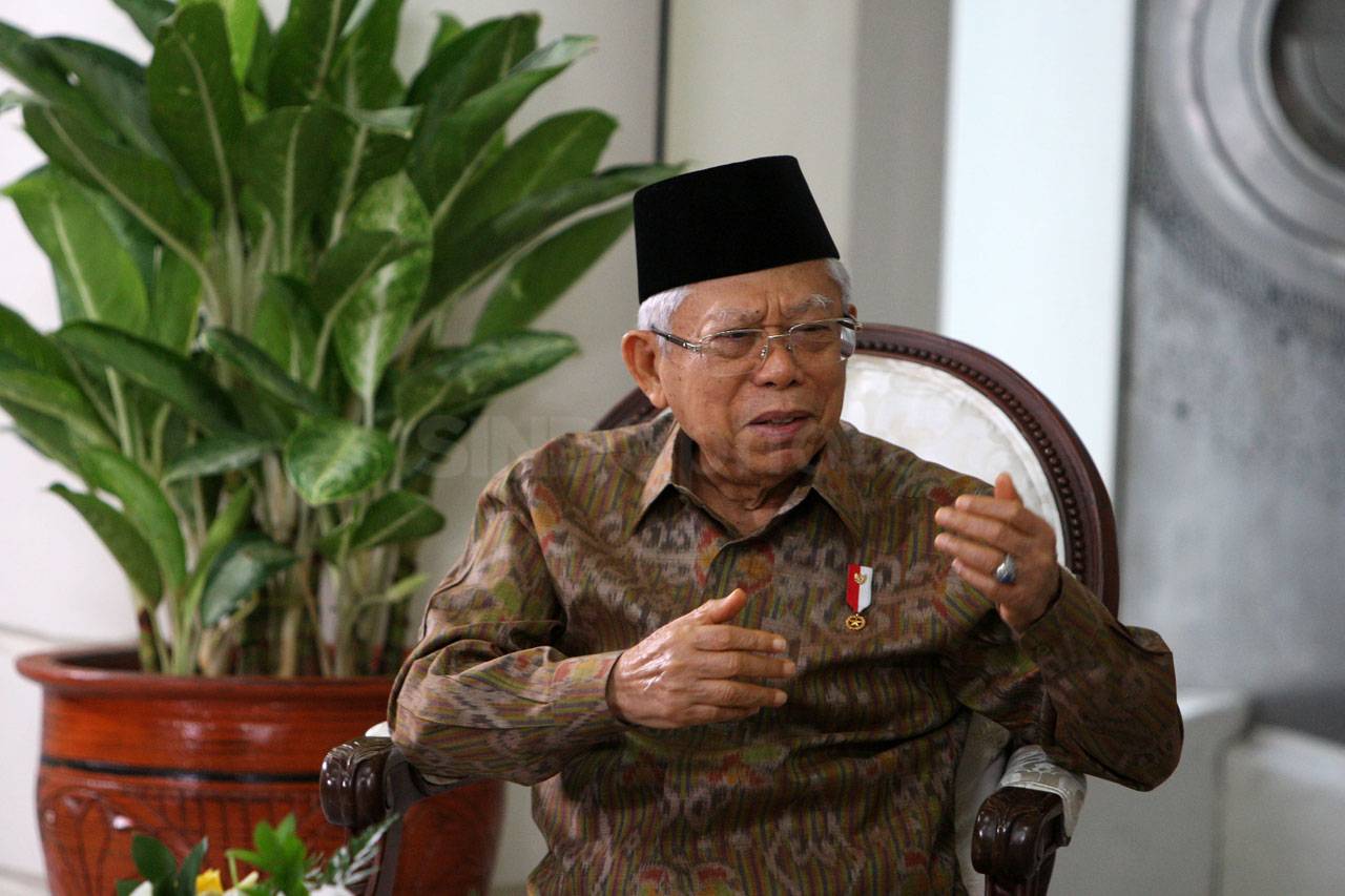 Wapres Maruf Amin Terima...