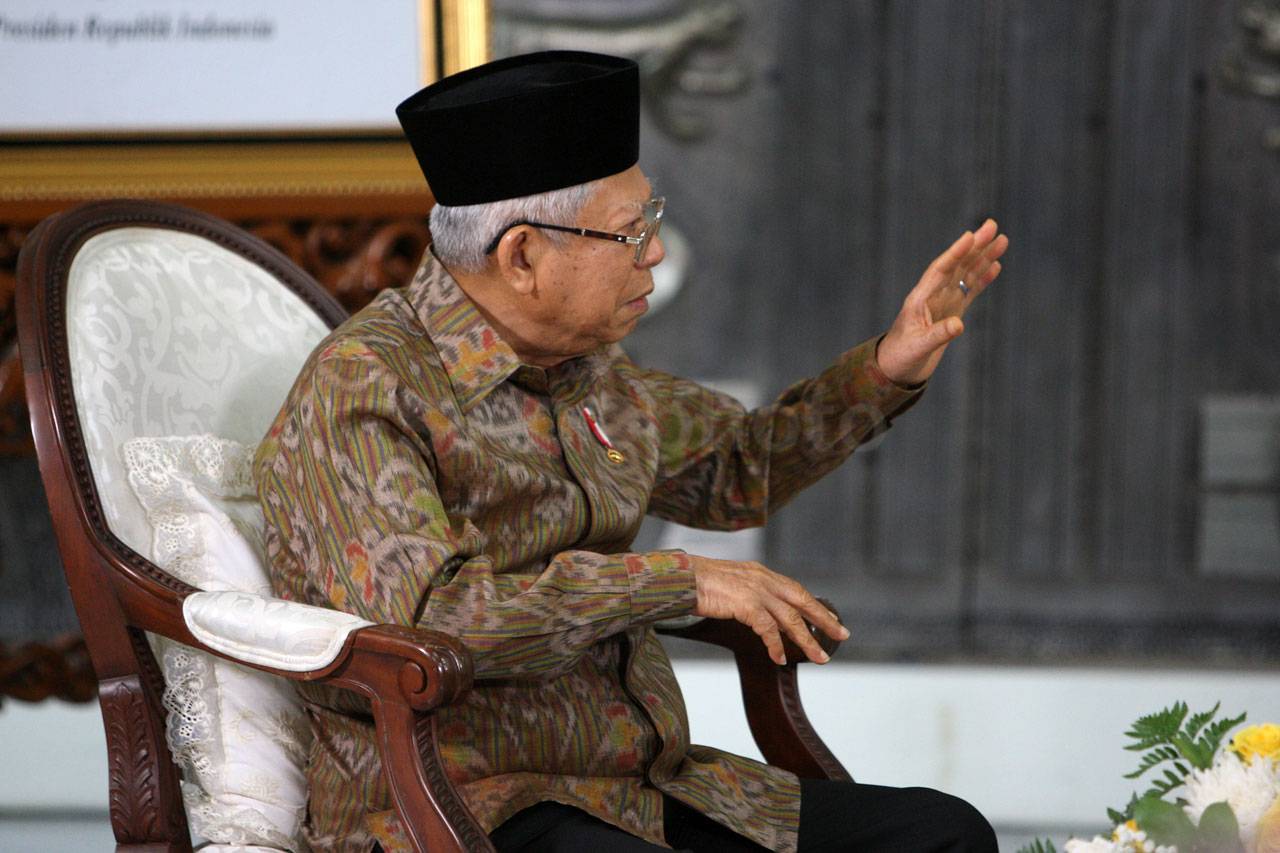 Wapres Maruf Amin Terima...