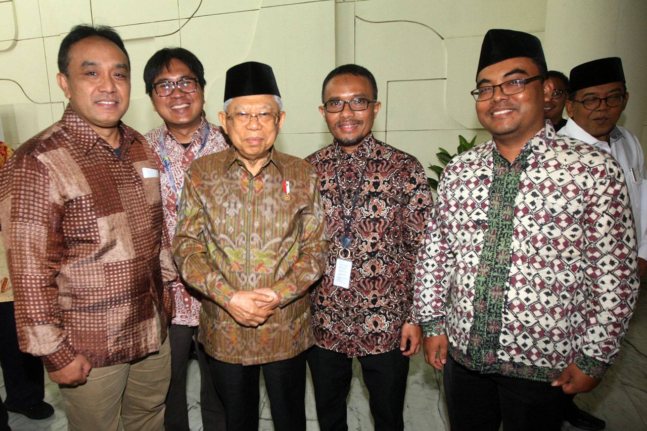 Wapres Maruf Amin Terima...
