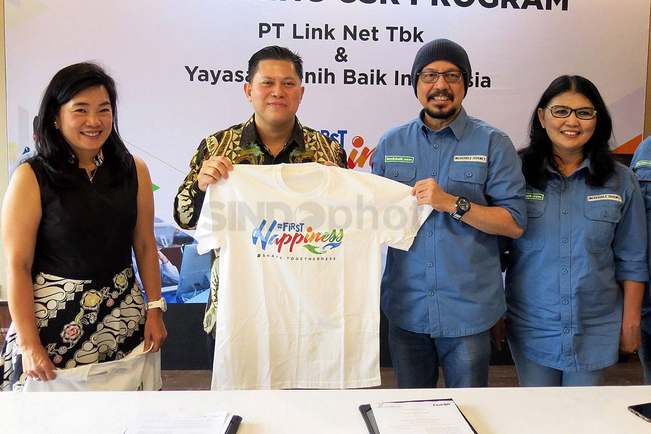 Link Net Gandeng Yayasan...