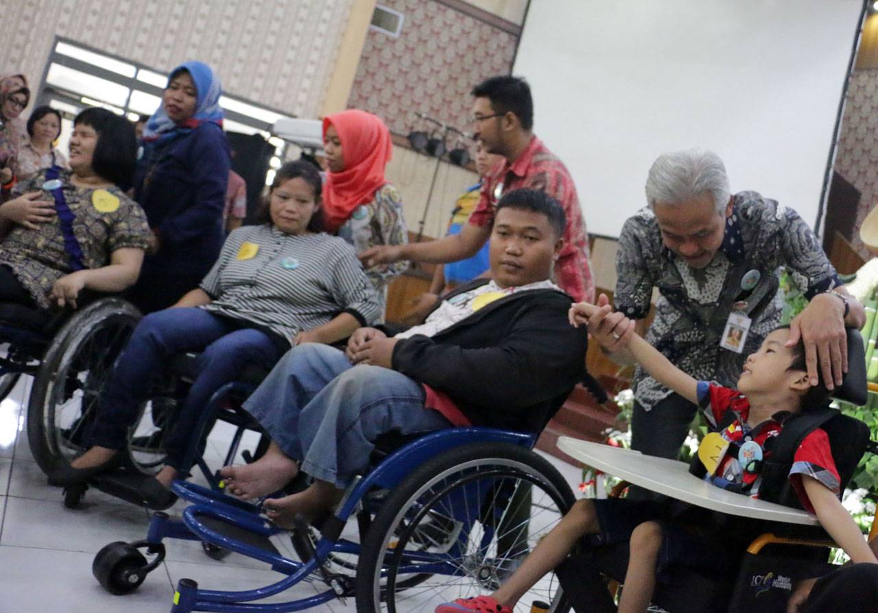 Ganjar Pranowo Semangati...