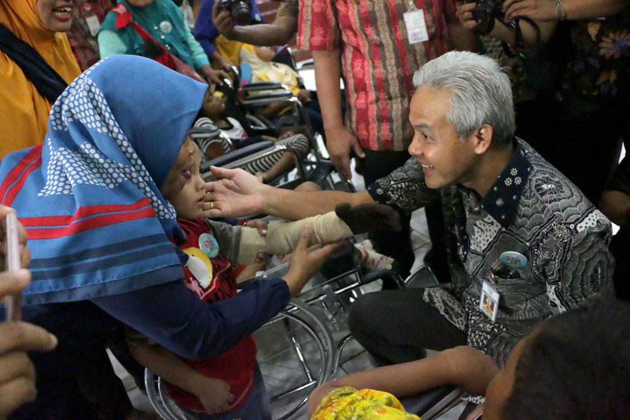 Ganjar Pranowo Semangati...