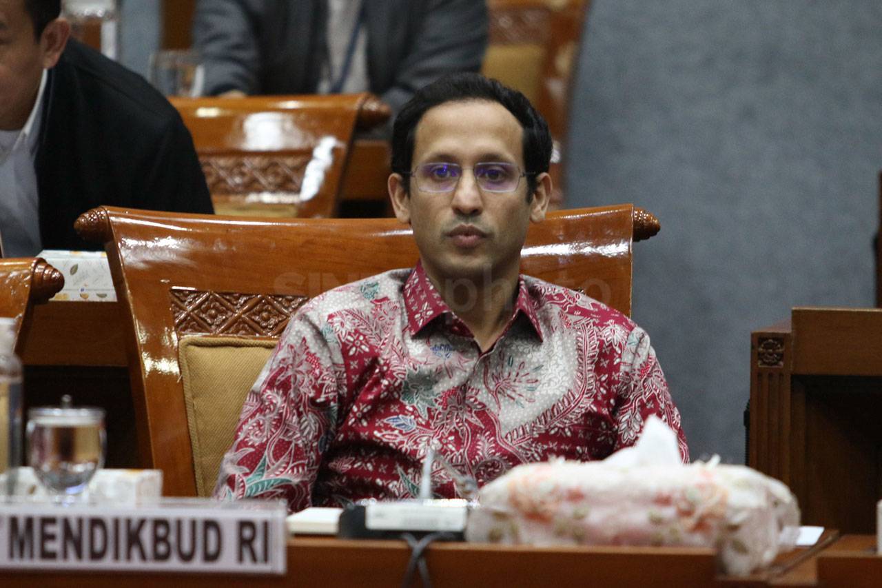 Mendikbud Nadiem Makarim...