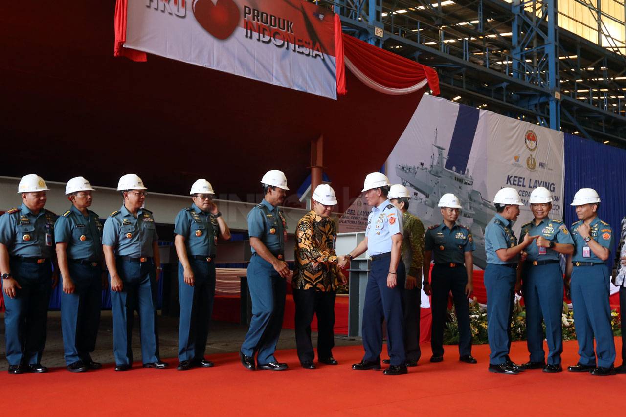 PT PAL Lakukan Keel...
