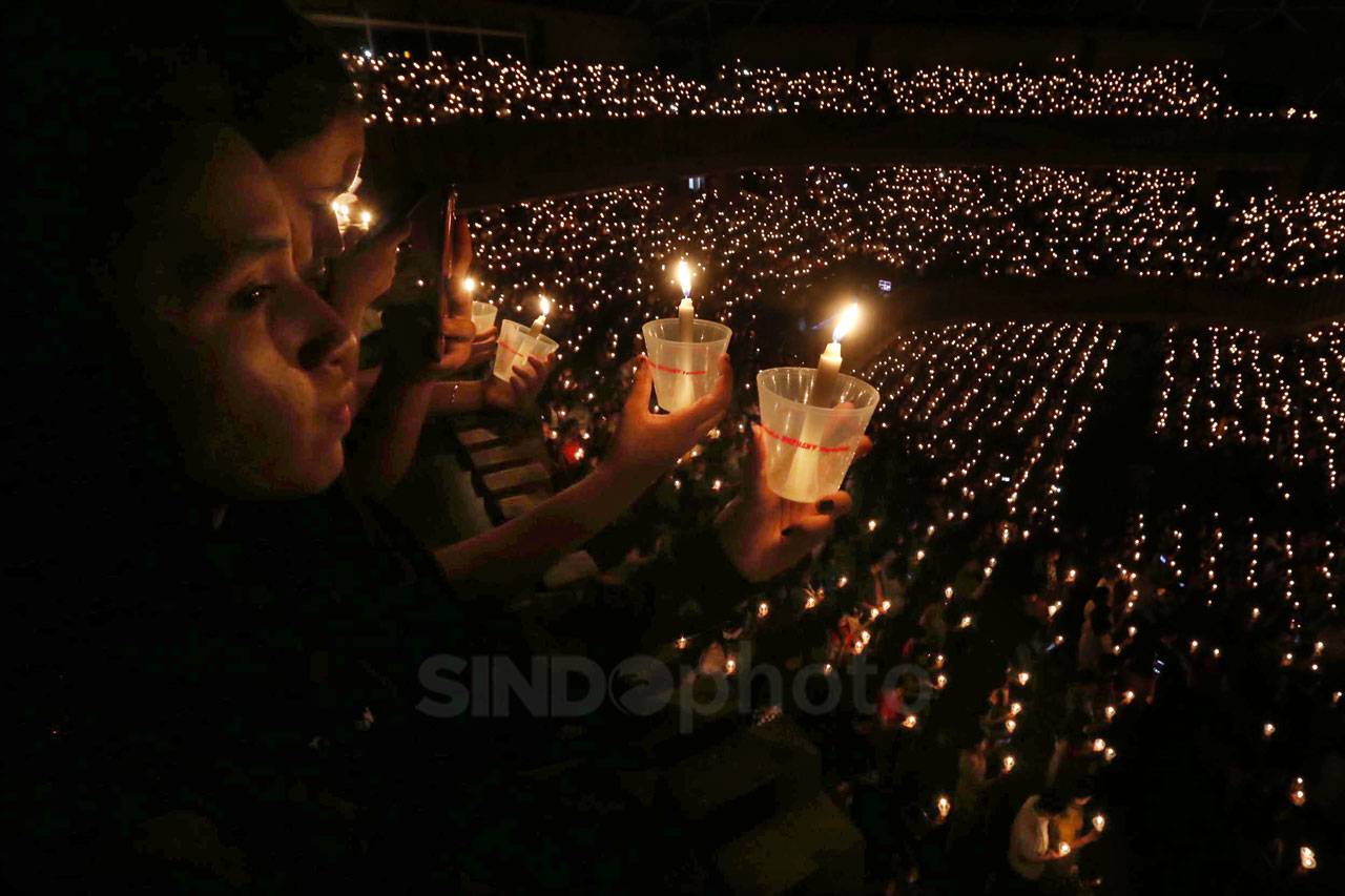 Ribuan Lilin Khidmatkan...